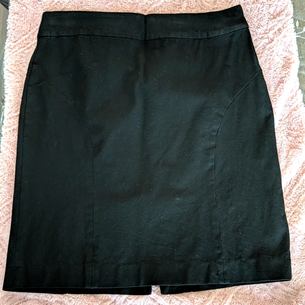 Banana Republic Pencil Skirt Black SZ 12